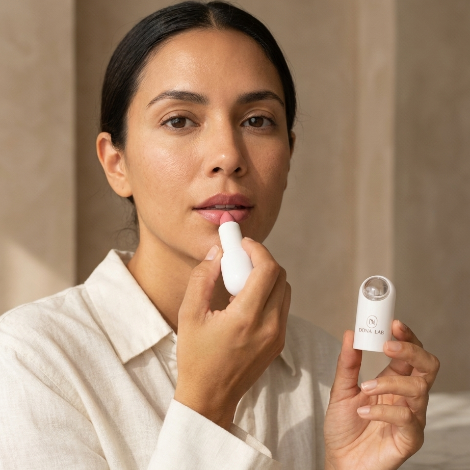 Exfoliante labial de azúcar – Fresa