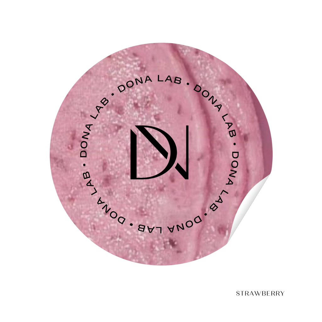 Exfoliante labial de azúcar – Fresa