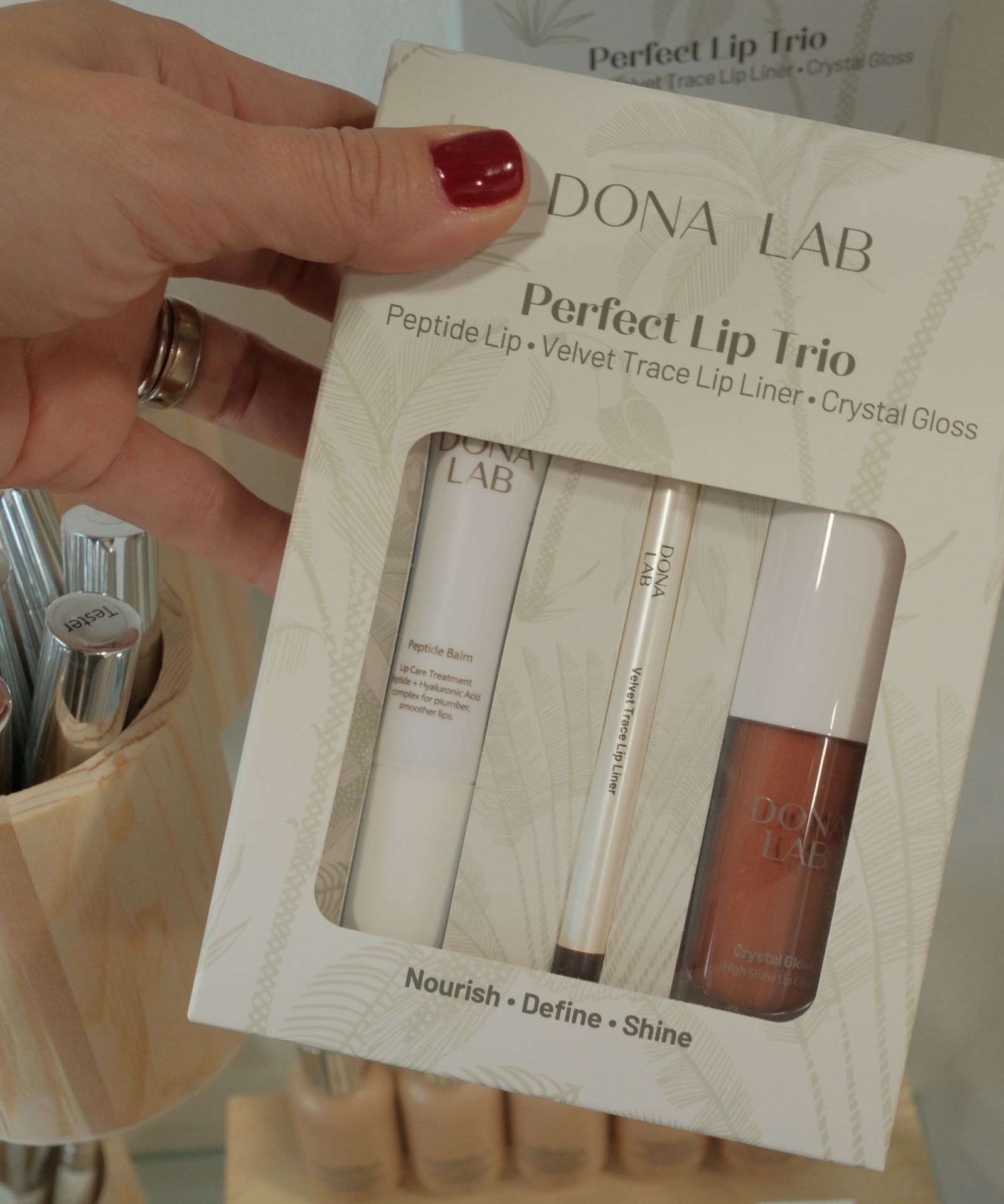 Trío de labios perfecto