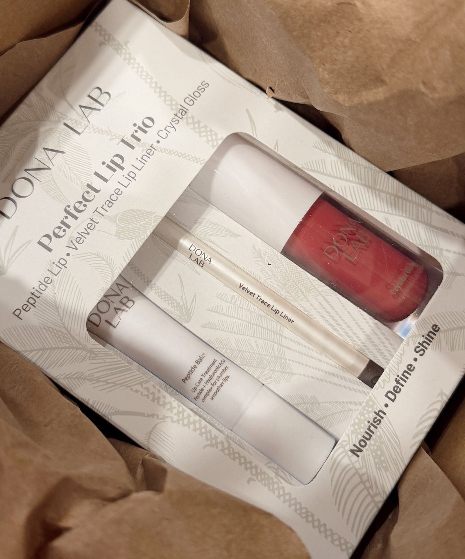Trío de labios perfecto